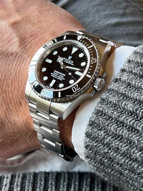 rolex submariner date größe|2022 Rolex Submariner no date.